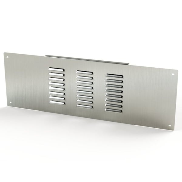 Saginaw Control & Engineering Louver Stand Kit, 11.94 in. H x 35-3/4 in. W x 1 in. L, 304 Stainless Steel SCE-SKL123644SS - main